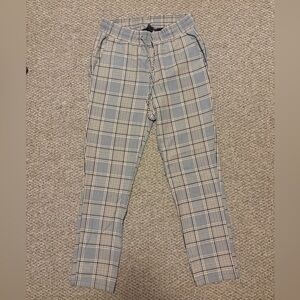 Men’s Forever 21 Plaid Chinos